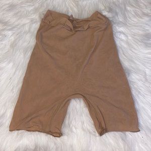 Skims Summer mesh shorts clay